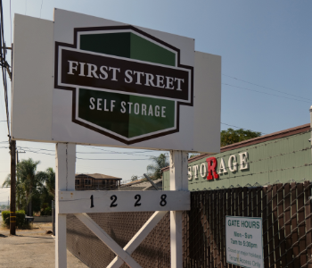 First Street Self Storage exterior First Street Storage exterior